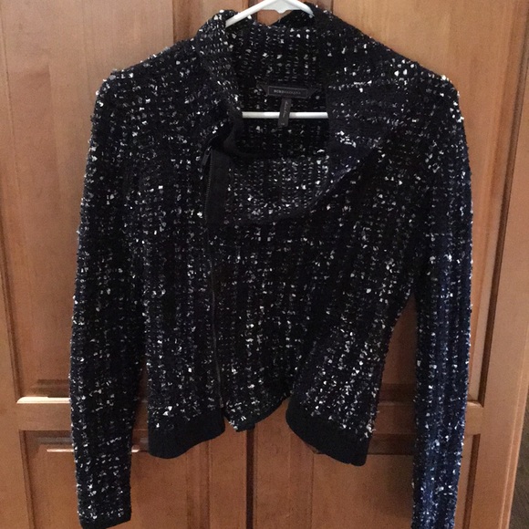 BcBG Cropped Zipp up sweater - Picture 1 of 3